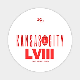 Kansas City LVIII 2024 Magnet